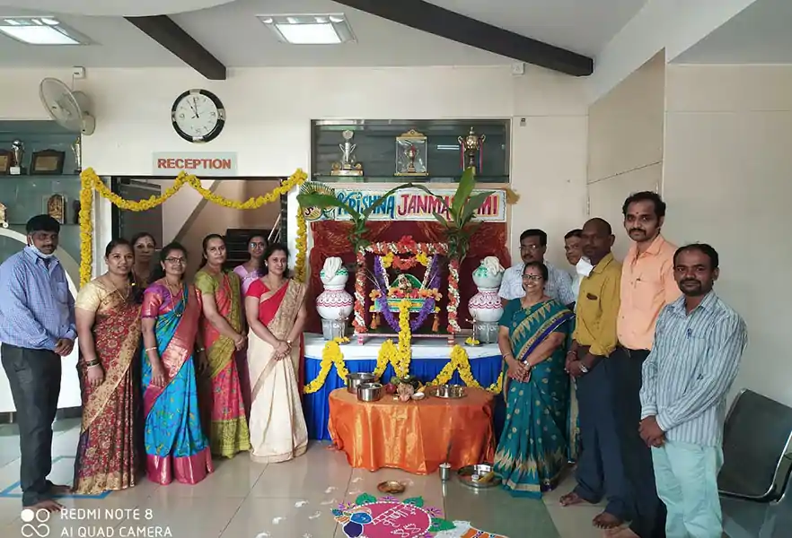 Janmashtami celebration at Arvind 2021